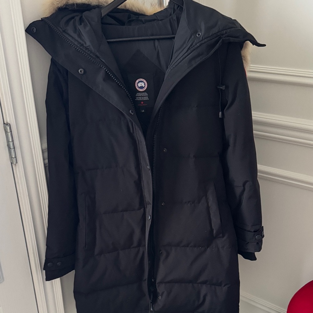 Puffer Jacket with Fur Trim